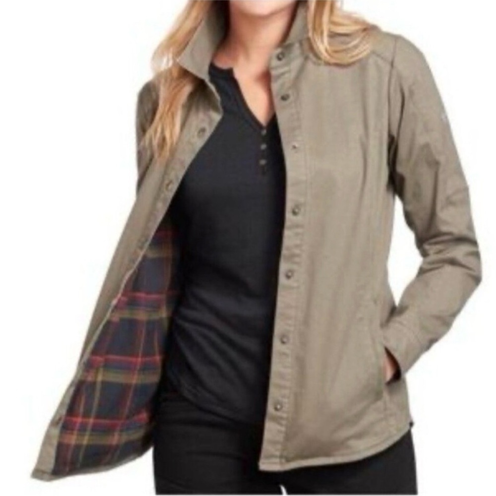 Kuhl Generator Flannel Lined Jacket sage, Womens size Medium